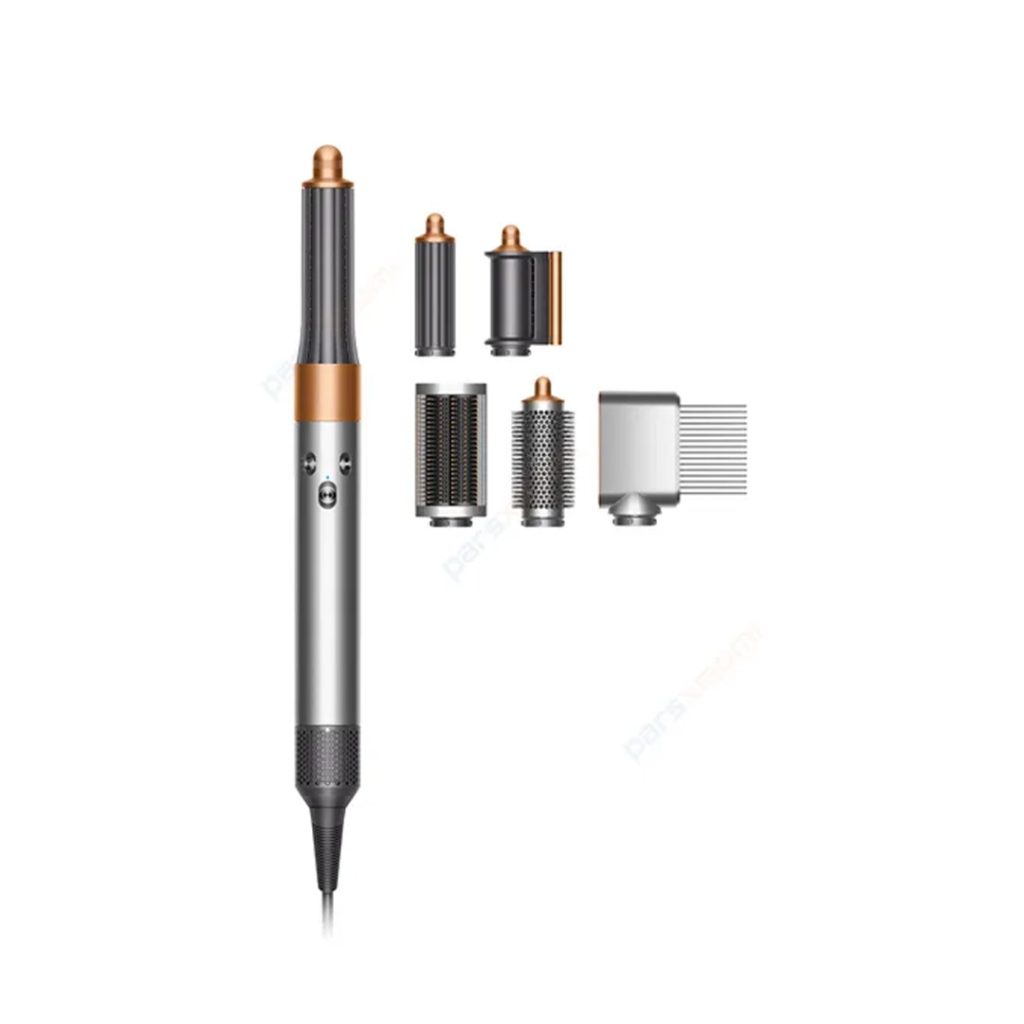 سشوار حرفه ای دایسون مدل Dyson Airwrap multi-styler Complete (نیکل و مس) مدل HS05